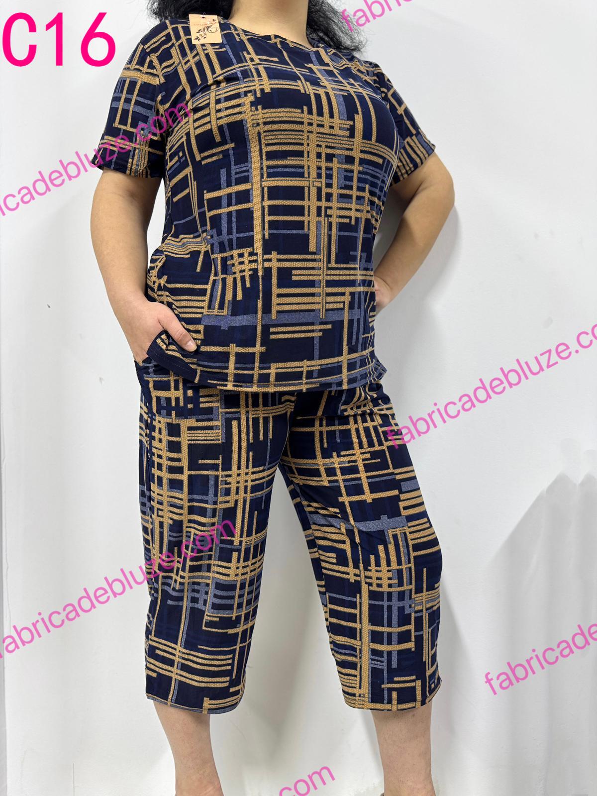 Compleuri/trei sferturi Pantaloni C16