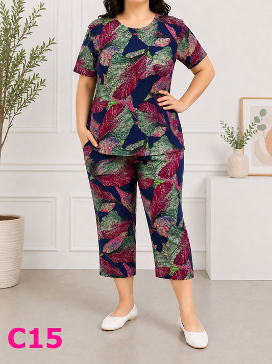 Compleuri/trei sferturi Pantaloni C15