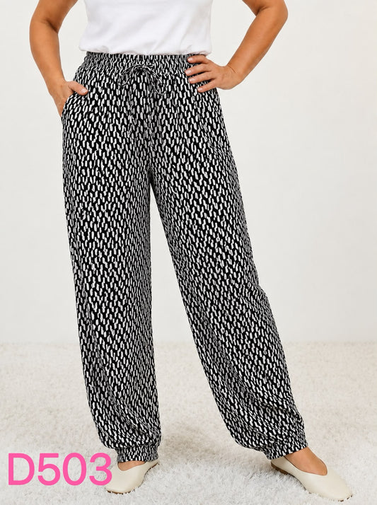 Pantaloni Lungi elastic D503