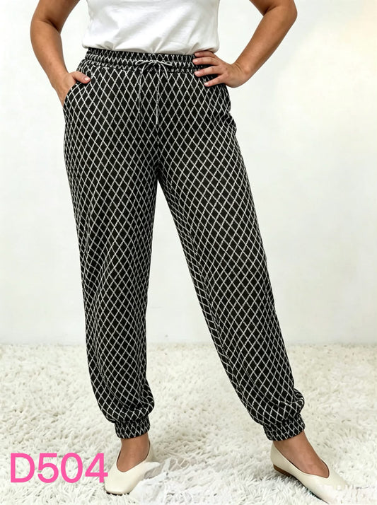 Pantaloni Lungi elastic D504