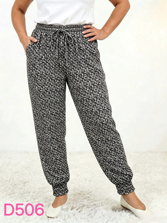 Pantaloni Lungi elastic D506