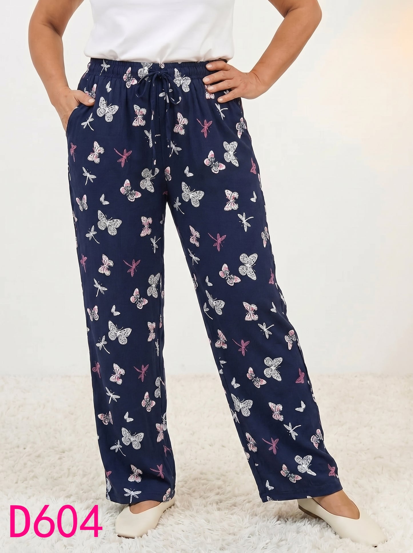 Pantaloni lungi  bumbac D604