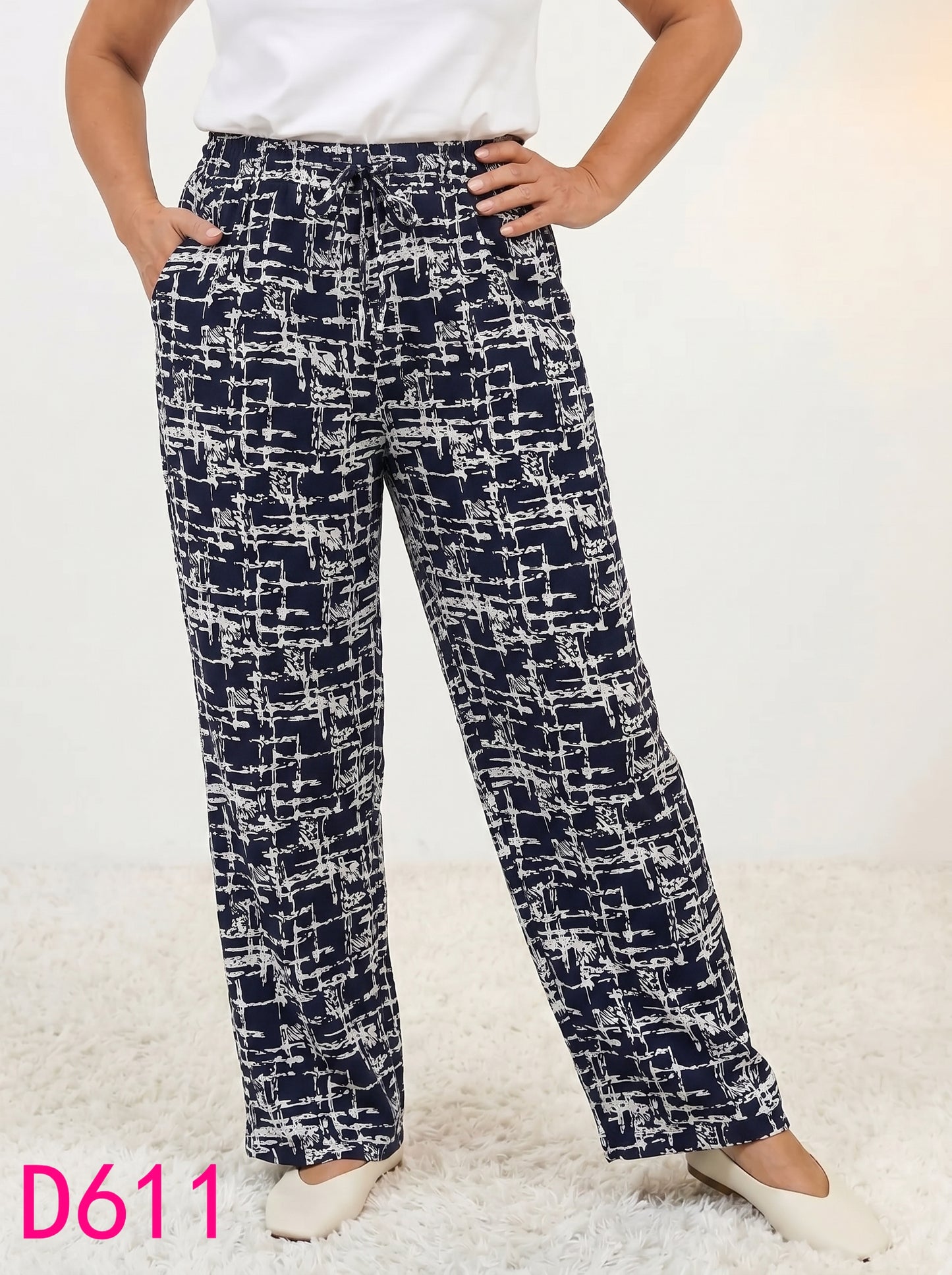 Pantaloni lungi  bumbac D611