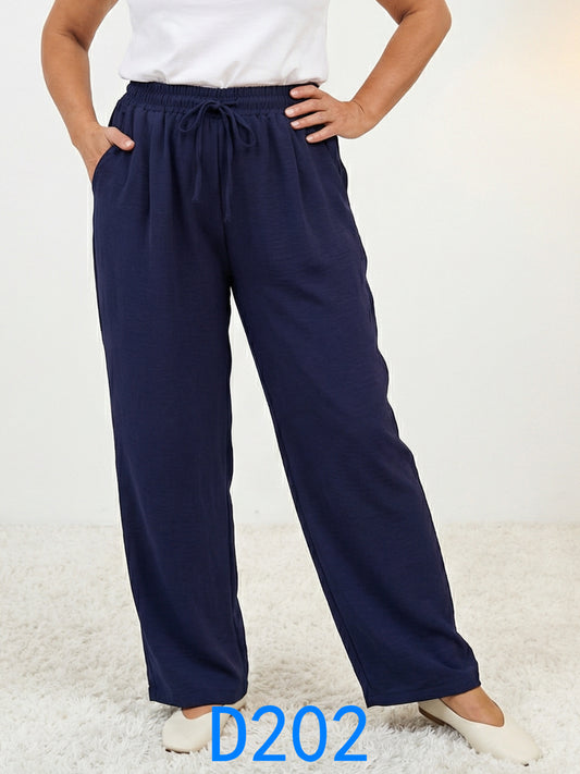 Pantaloni lungi   D202 Bleumarin