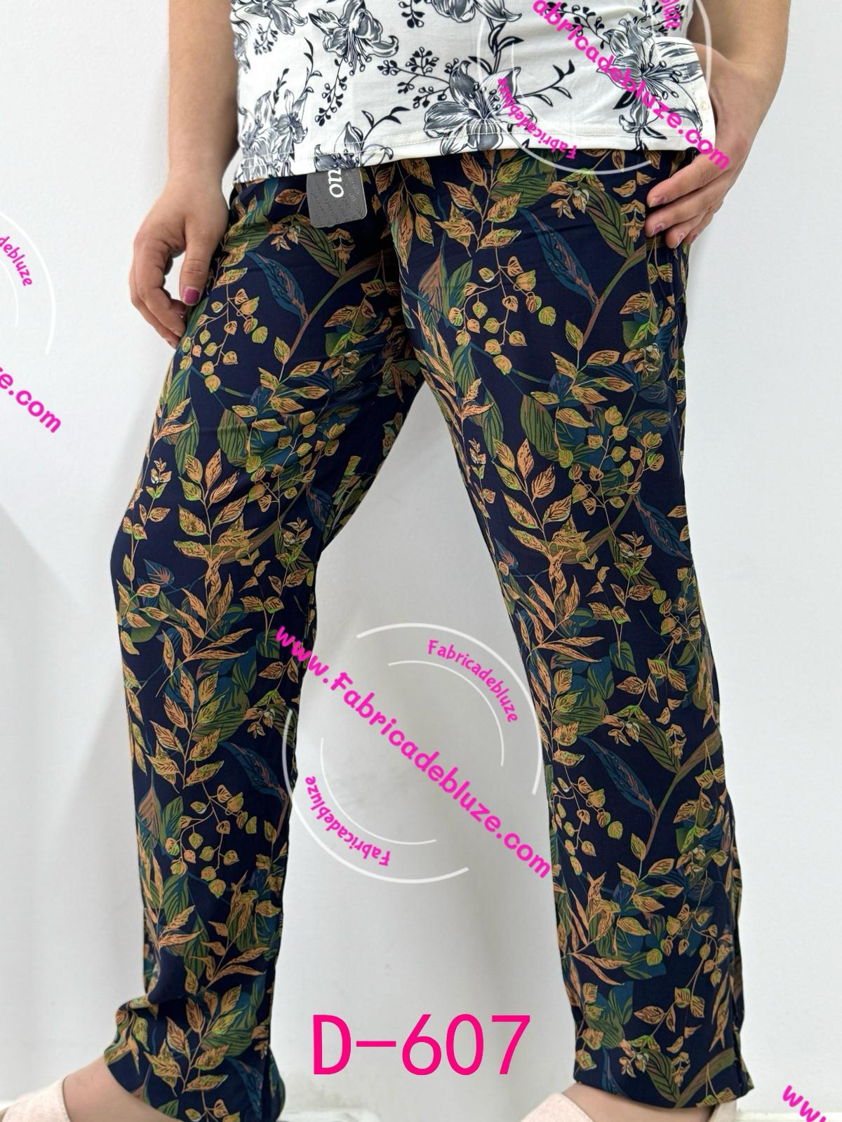 Pantaloni lungi  bumbac D607