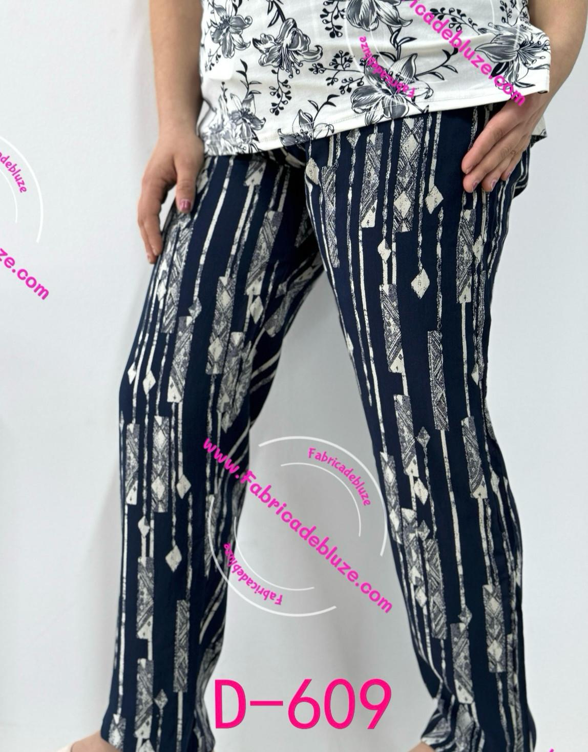 Pantaloni lungi  bumbac D609